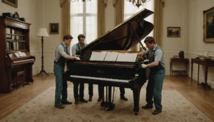 déménager un piano droit